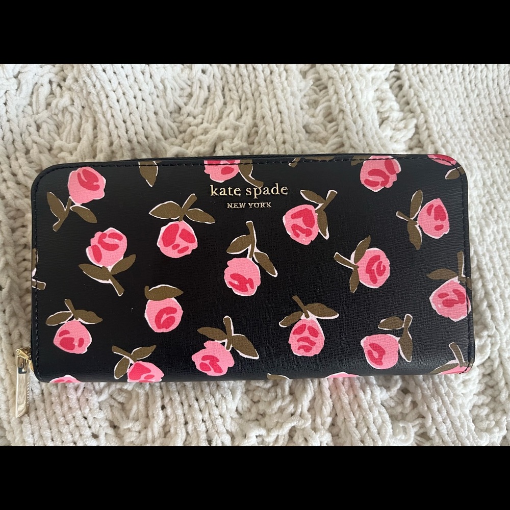 Kate Spade Rose Wallet